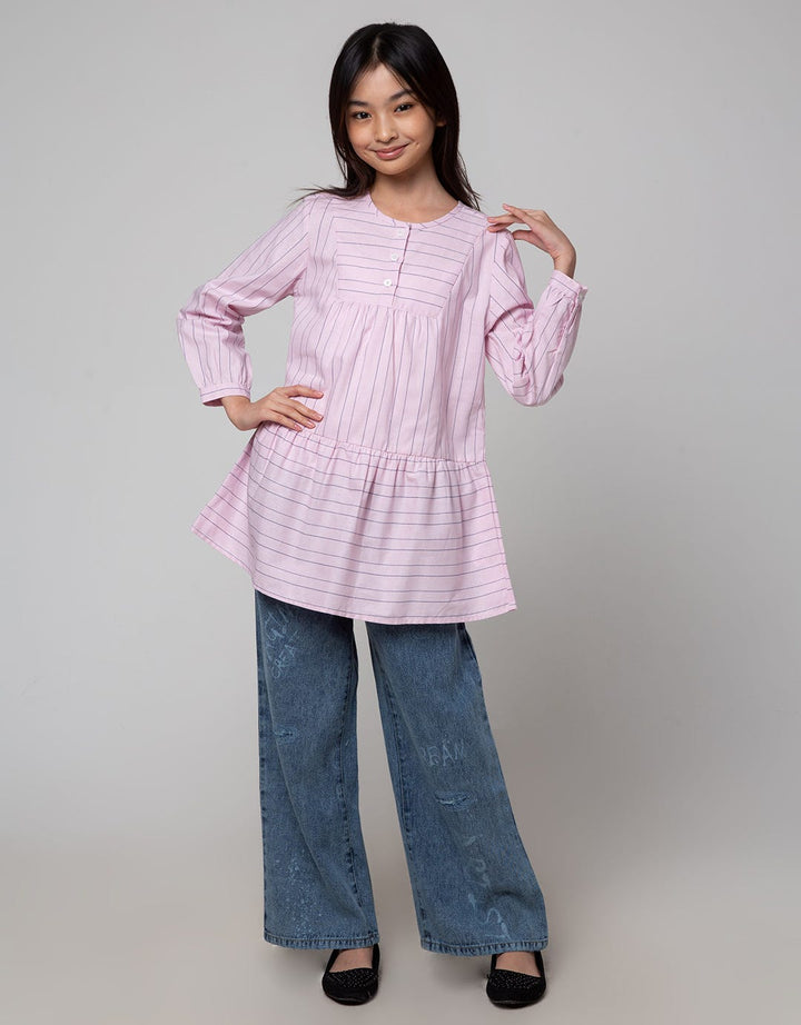 Aero Tunik Pot Kemeja Anak Perempuan