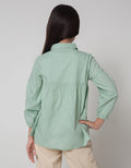 Aero Long Sleeve Shirt Kerut Babydoll