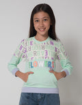 Aero Sweater Cut N Sew Flower Power Kupu