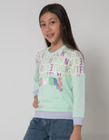 Aero Sweater Cut N Sew Flower Power Kupu