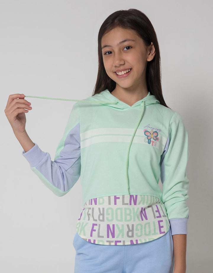 Aero Sweater Hoodie Flower Power Kupu