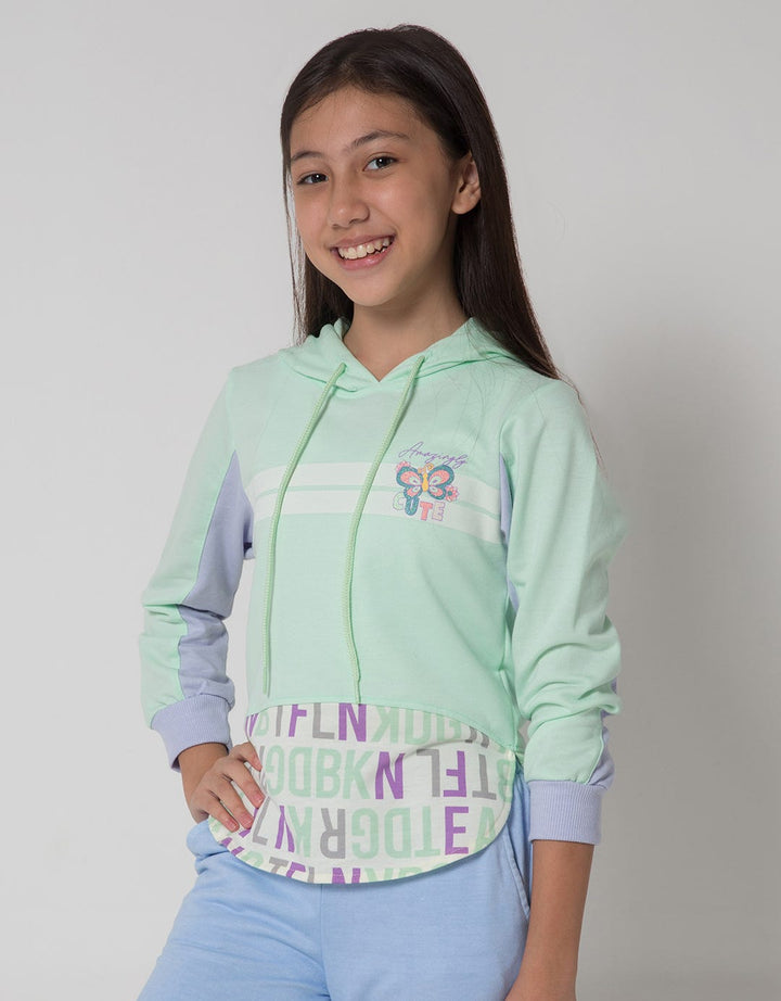 Aero Sweater Hoodie Flower Power Kupu