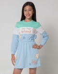 Aero Long Sleeve Midi Dress Cut Sewn Cat Friend