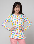 Nevada Smile Print Kaos Anak Perempuan