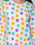 Nevada Smile Print Kaos Anak Perempuan