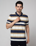 Nevada Jersey Stripe Kaos Polo Pria