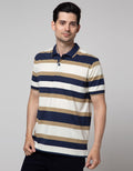 Nevada Jersey Stripe Kaos Polo Pria