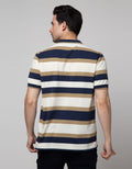 Nevada Jersey Stripe Kaos Polo Pria