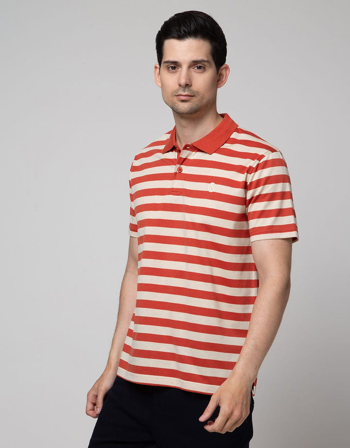 Nevada Jersey Stripes Men's Polo Shirt