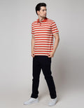 Nevada Jersey Stripes Men's Polo Shirt