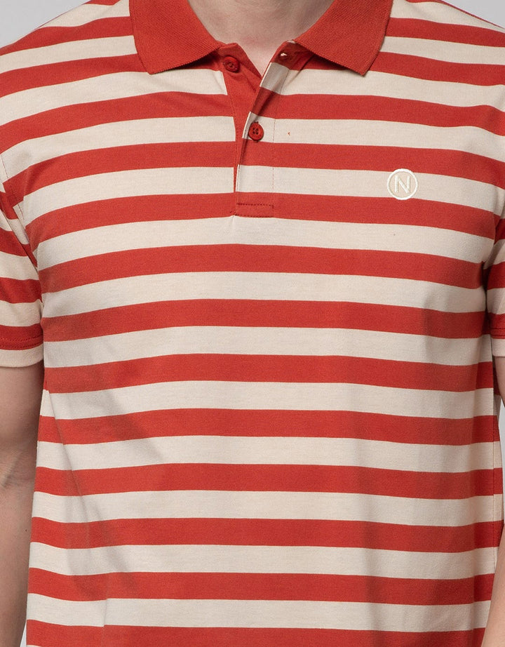 Nevada Jersey Stripes Men's Polo Shirt