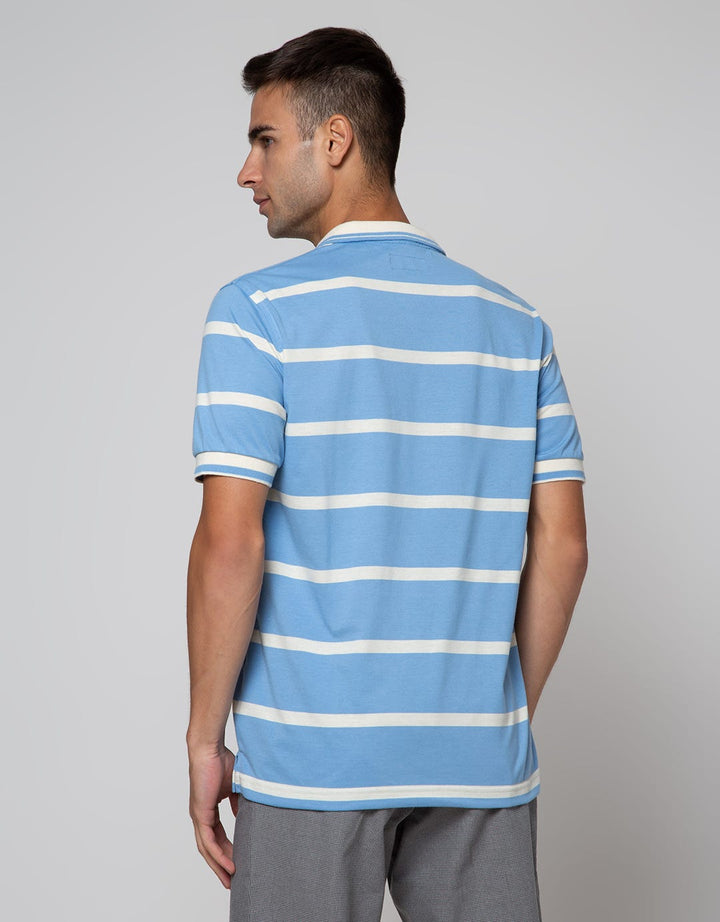 Nevada Short Sleeve Polo Shirt Jersey Stripe