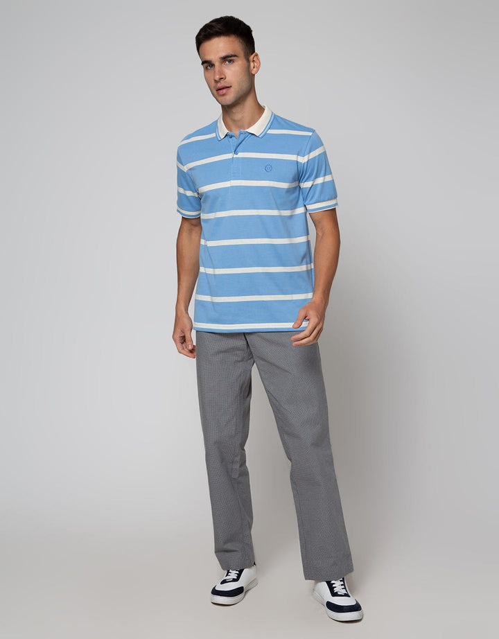 Nevada Short Sleeve Polo Shirt Jersey Stripe