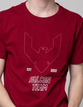T Zone Short Sleeve T-Shirt Print Falcon