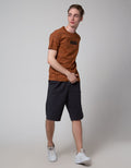 T Zone Short Sleeve T-Shirt Print Upshot Fashion