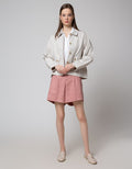 Nevada Solid Woven Jaket Wanita