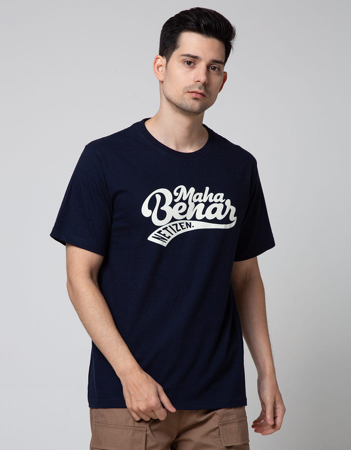 T Zone Short Sleeve T-Shirt Indo Bgt Wording Maha Benar
