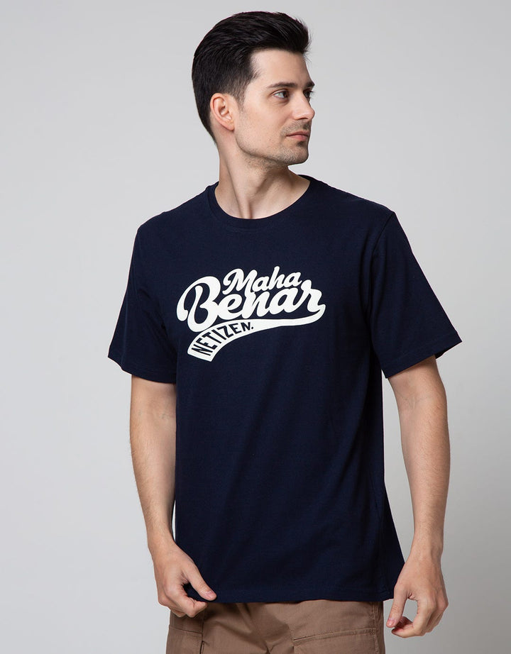 T Zone Short Sleeve T-Shirt Indo Bgt Wording Maha Benar