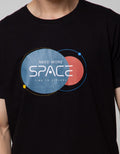 T Zone Short Sleeve T-Shirt Big Size Space Circle