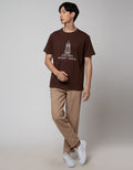 T Zone Short Sleeve T-Shirt Big Size Rocket Space