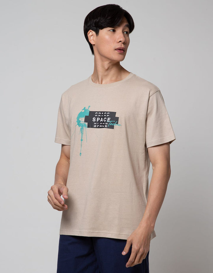 T Zone Outer Space Kaos Big Size Pria