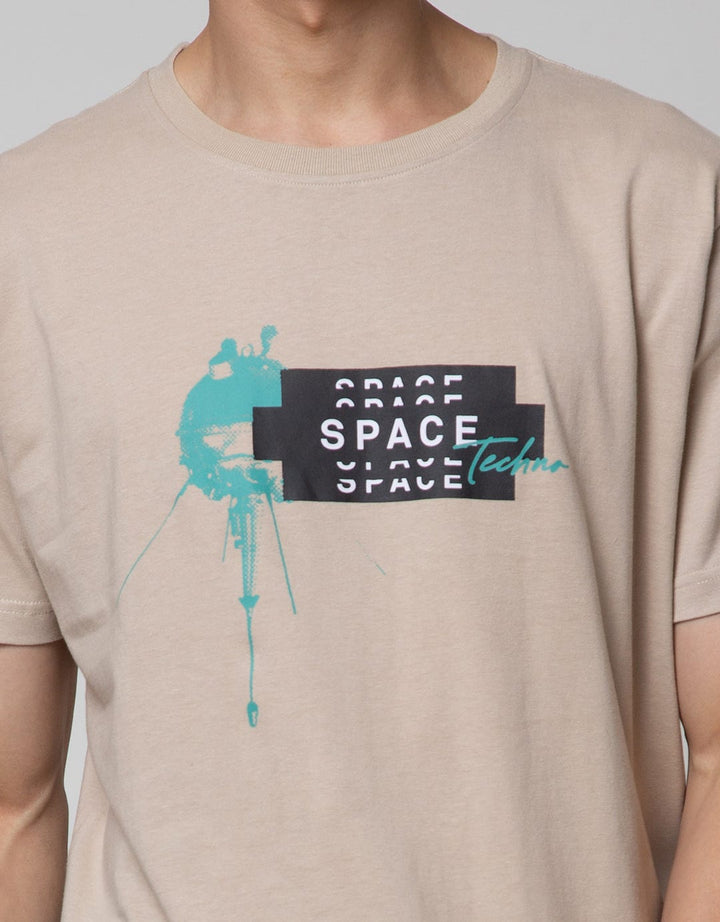 T Zone Outer Space Kaos Big Size Pria