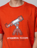 T Zone Short Sleeve T-Shirt Big Size Telescope