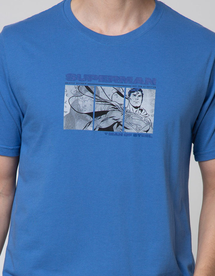 T Zone Short Sleeve T-Shirt Wb Superman Screen Print