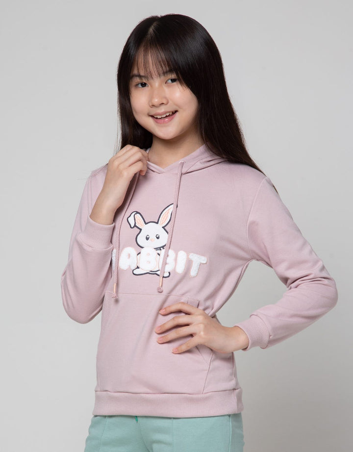 Nevada Chenille Patch Sweater Anak Perempuan