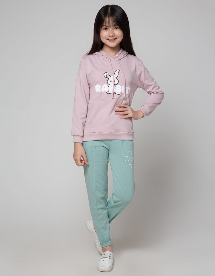 Nevada Chenille Patch Sweater Anak Perempuan