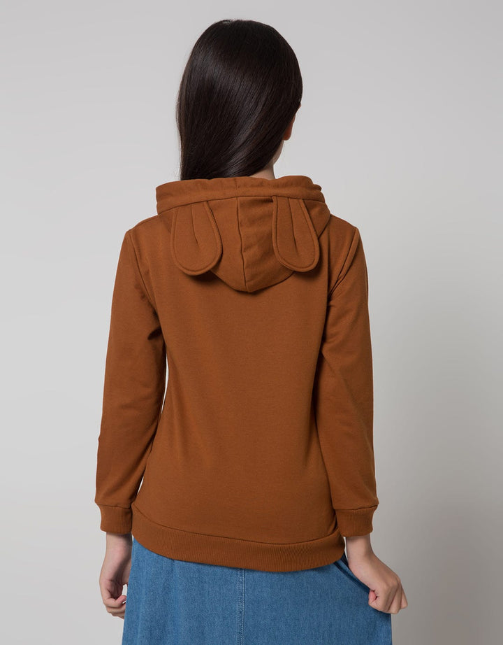 Nevada Embro Rabbit Hoodie Sweater