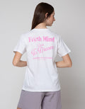 Details Short Sleeve T-Shirt Regular Tee With Flower Print