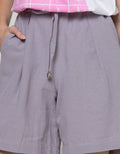 Details Short Pants Reguler Fit With Waist String