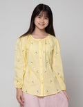 Nevada Long Sleeve Shirt Woven Embro Flower