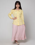 Nevada Long Sleeve Shirt Woven Embro Flower