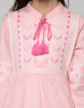 Sweet Miss Embro Chest Dress for Girls