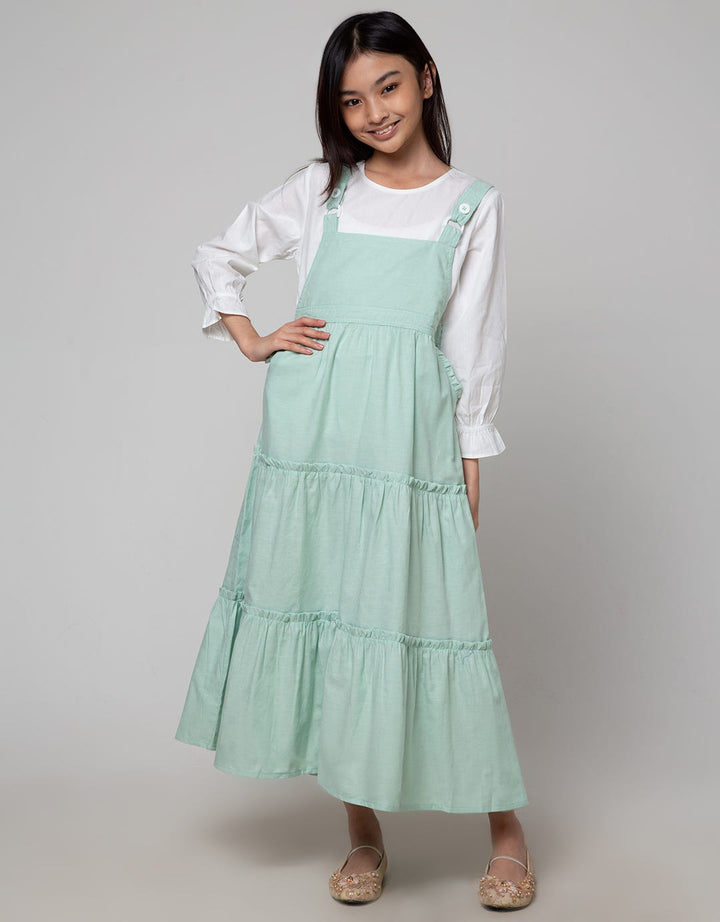 Sweet Miss Overall Layer Dress for Girls