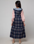 Sweet Miss Checks Style Dress for Girls