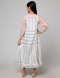 Sweet Miss Geber Detail Dress Anak Perempuan