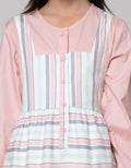 Sweet Miss Geber Detail Dress Anak Perempuan