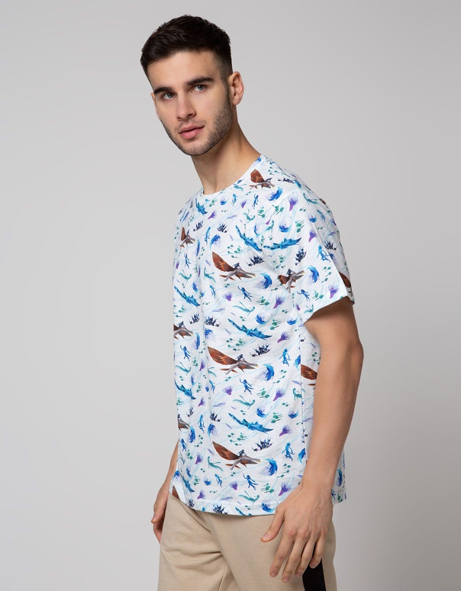 Nevada Short Sleeve T-Shirt Avatar Movie The Way Of Water Banshee