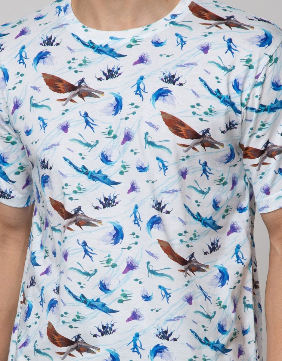 Nevada Short Sleeve T-Shirt Avatar Movie The Way Of Water Banshee