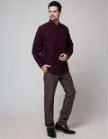 Cole Long Sleeve Shirt 2Tone Oxford 1 Pocket