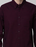 Cole Long Sleeve Shirt 2Tone Oxford 1 Pocket