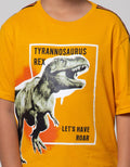 Aero Short Sleeve T-Shirt Tape Shoulder Energic Dino