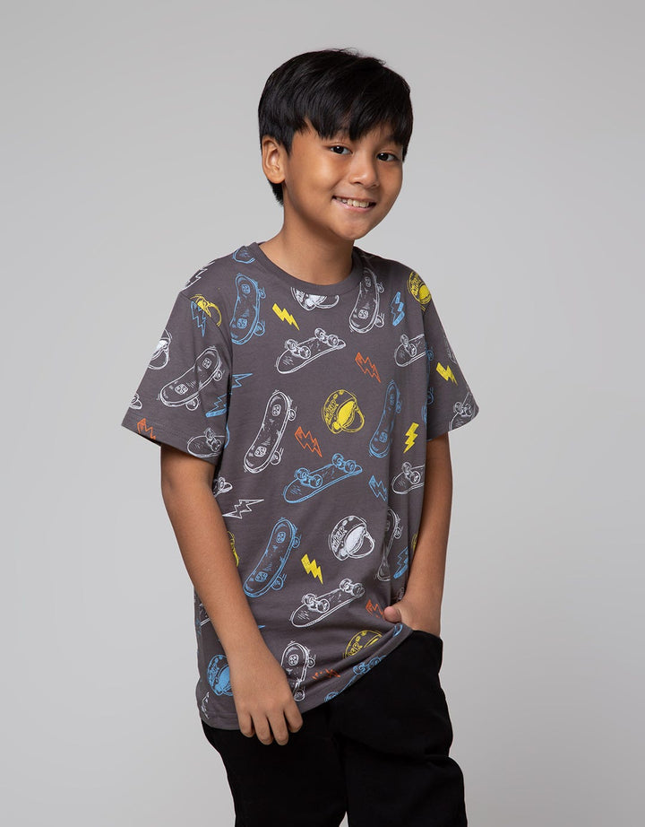 Aero Short Sleeve T-Shirt Colorfull Skate