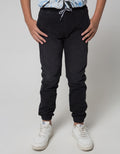 Boys Aero Zipper Detail Denim Jogger