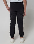 Boys Aero Zipper Detail Denim Jogger