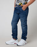 Aero Pants Denim Destroy Kringkel Cuff