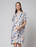 Nevada Short Sleeve Midi Dress Playfull